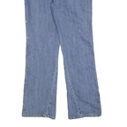 BACCINI Womens Jeans Blue Regular Straight Denim Medium W30 L32 Studded Detail