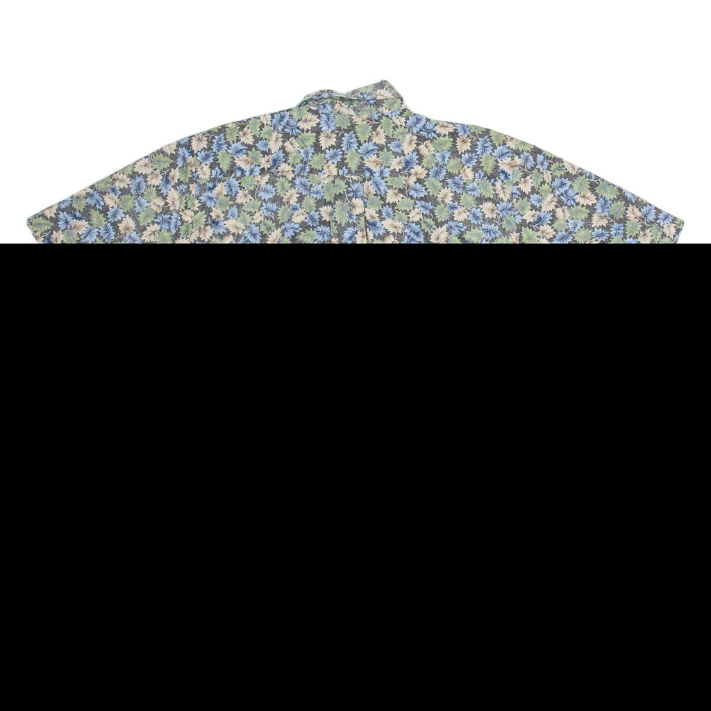 BISHOP ST Mens Shirt Black Crazy Pattern M