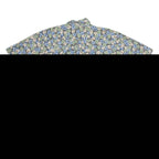 BISHOP ST Mens Shirt Black Crazy Pattern M