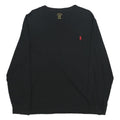 POLO RALPH LAUREN Mens Black Long Sleeve Crew Neck Classic T-Shirt XL
