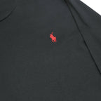 POLO RALPH LAUREN Mens Black Long Sleeve Crew Neck Classic T-Shirt XL