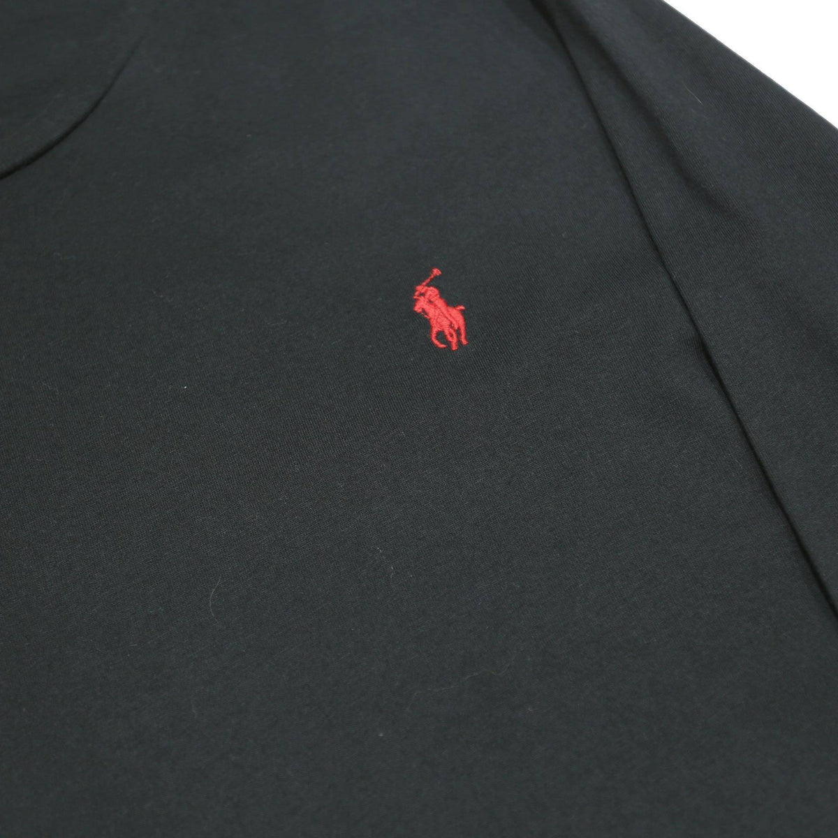 POLO RALPH LAUREN Mens Black Long Sleeve Crew Neck Classic T-Shirt XL