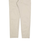 LEVI'S Mens Cotton Blend Slim Beige Trousers W29 L27 Casual Zip Closure