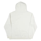 NIKE SB Mens White Pullover Hoodie L Cotton Casual Comfort