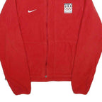 NIKE Mens Red Team USA Olympic Jacket M Polyester Zip Sportswear