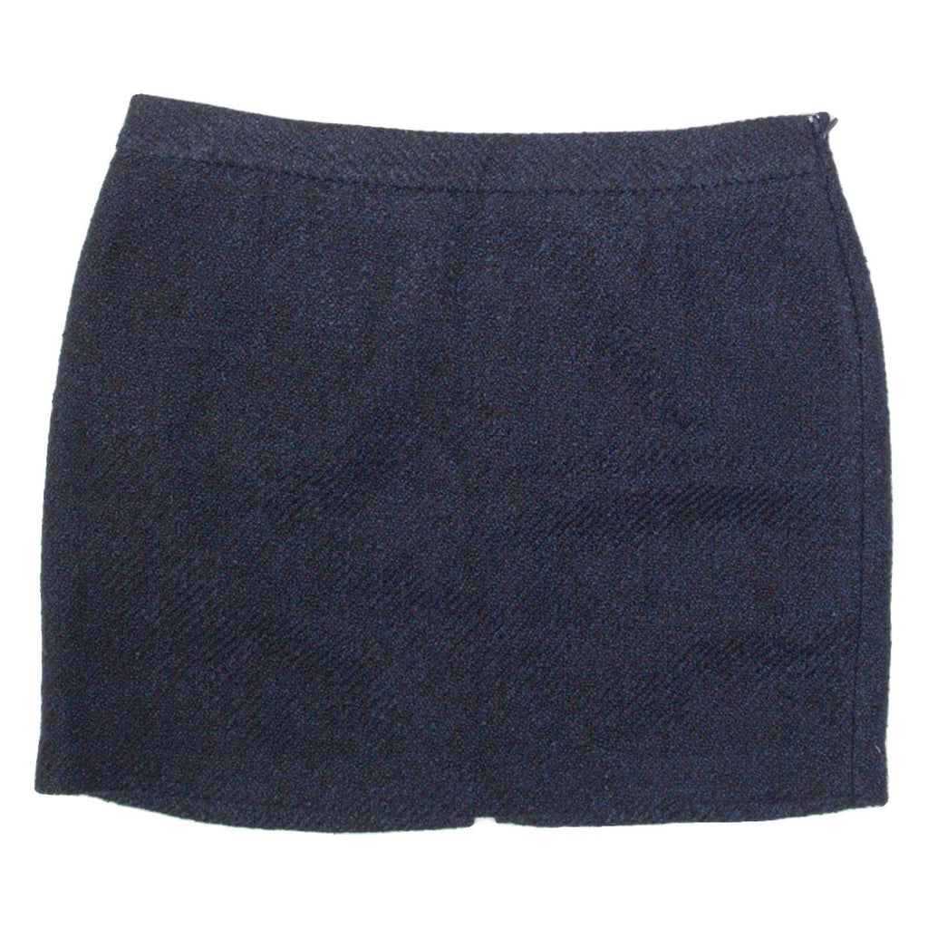 GAP Womens Mini Skirt Blue Short Wool M
