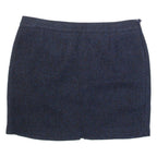 GAP Womens Mini Skirt Blue Short Wool M