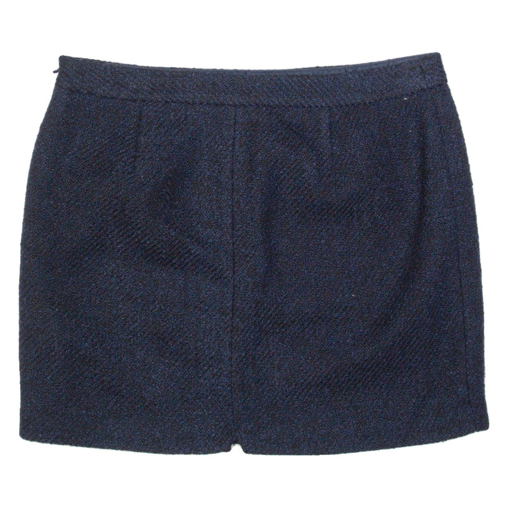GAP Womens Mini Skirt Blue Short Wool M