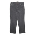 LAUREN RALPH LAUREN Womens Jeans Black Regular Straight Denim Medium W34 L30