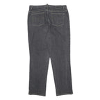 LAUREN RALPH LAUREN Womens Jeans Black Regular Straight Denim Medium W34 L30