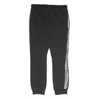 UMBRO Mens Joggers Black & White Slim Tapered M W31 L30 Cotton Blend Casual