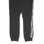 UMBRO Mens Joggers Black & White Slim Tapered M W31 L30 Cotton Blend Casual
