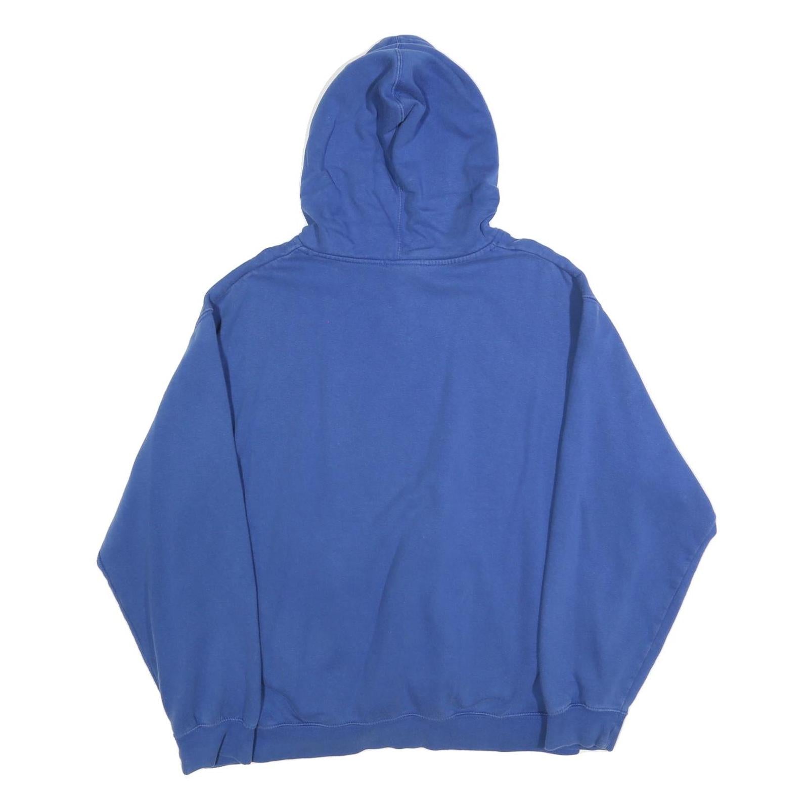 NFL Mens Blue Colts Football Pullover Hoodie XL Cotton Blend