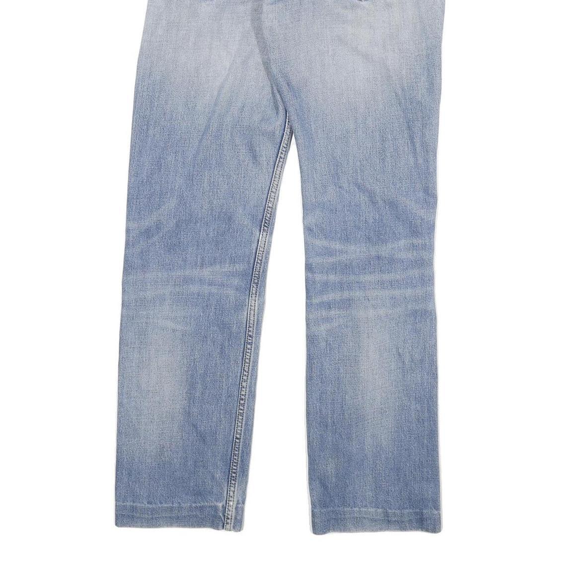 CARHARTT Mens Jeans Blue Regular Straight Denim Light W28 L29 Cotton Blend