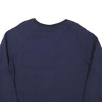 FILA Mens Navy Blue Sweatshirt Crew Neck L Cotton Blend Pullover Casual