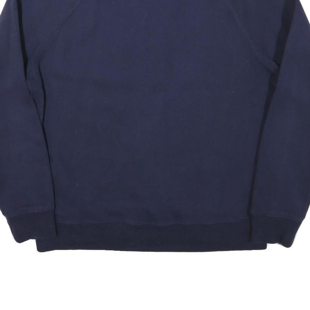 FILA Mens Navy Blue Sweatshirt Crew Neck L Cotton Blend Pullover Casual