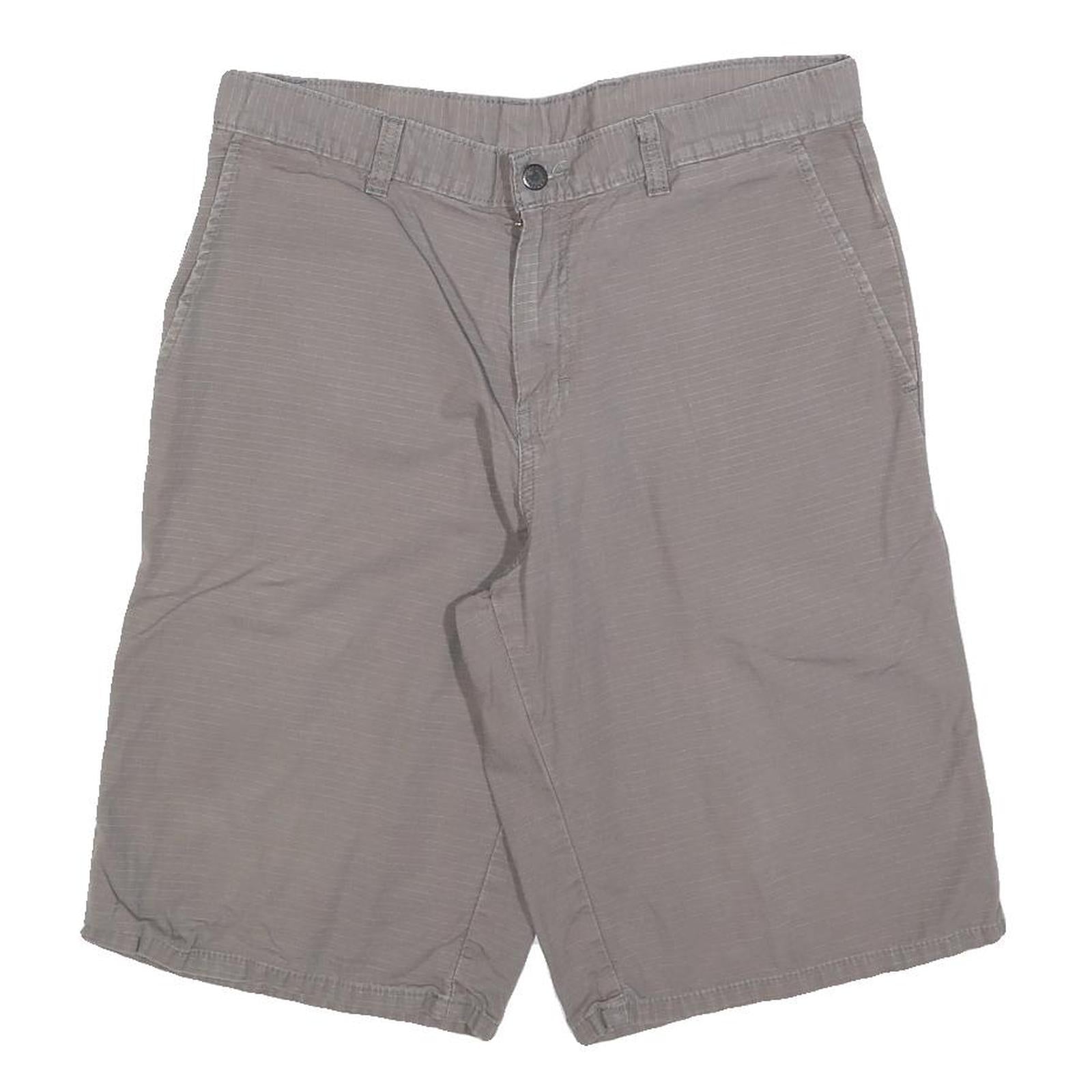 CARHARTT Mens Shorts Grey Casual M W32 Cotton Blend Comfortable Durable