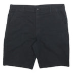 DICKIES Mens Black Casual Cotton Blend Shorts XL W38 Workwear Pocket