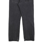 LEVI'S 501 Mens Jeans Black Regular Straight Denim Medium W34 L27 Button