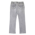 LEVI'S Womens Jeans Grey Regular Bootcut Stone Wash W32 L28
