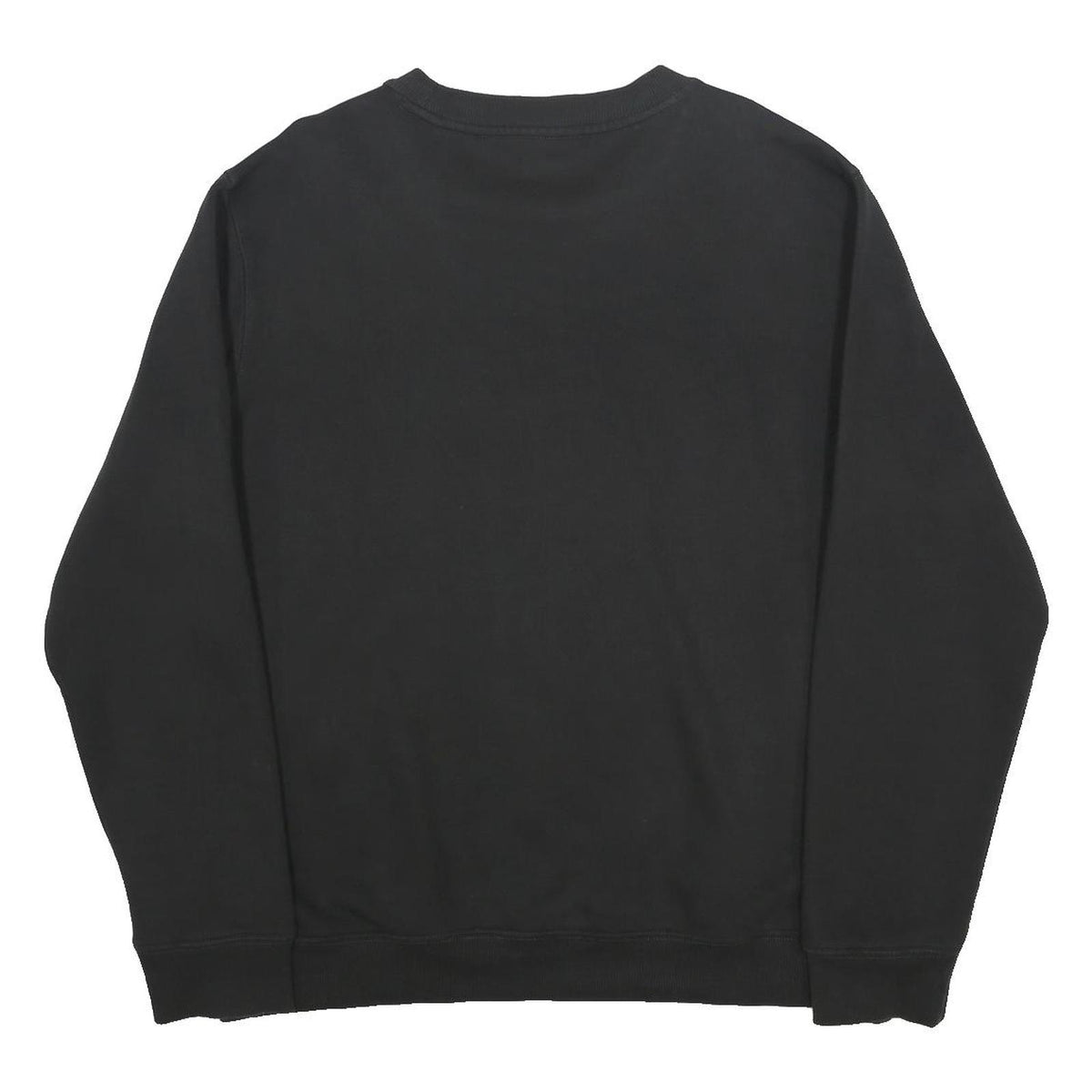 DICKIES Mens Black Crew Neck Sweatshirt XL Cotton Blend Pullover Casual