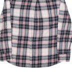 TOMMY HILFIGER Womens Pink & Black Checked Shirt S Casual Cotton Blend