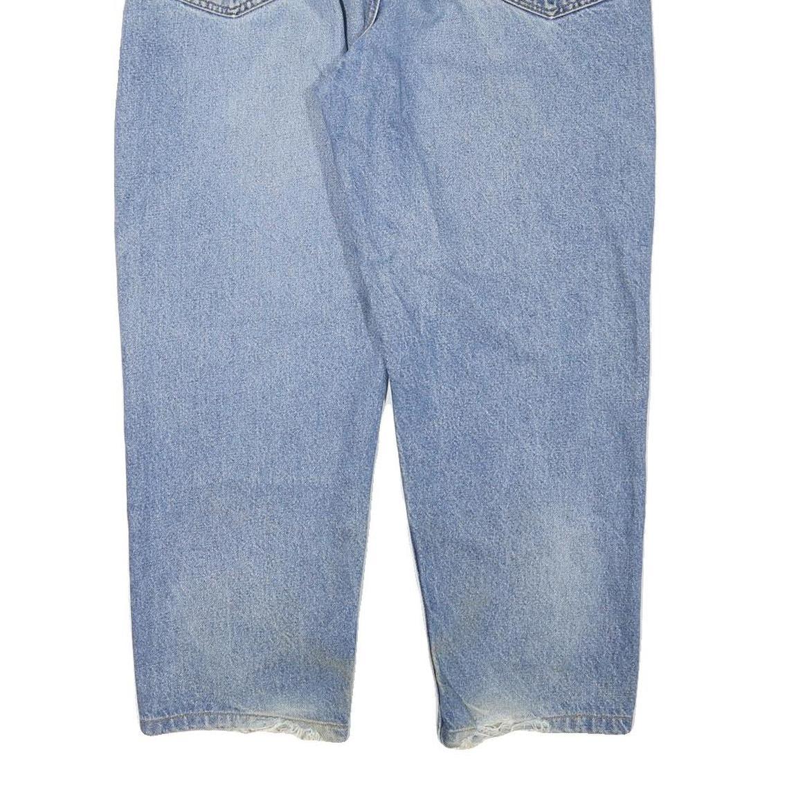 CARHARTT Mens Jeans Blue Relaxed Straight Denim Medium W36 L27 Workwear Casual