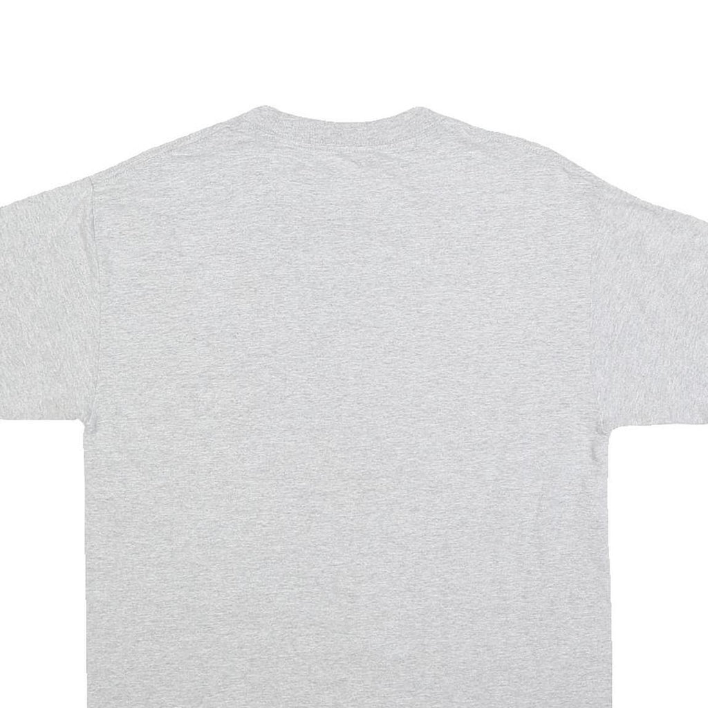 REEBOK Mens Grey Green NFL Conference Champions T-Shirt S Short Sleeve Crew Neck