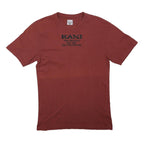 KARL KANI Mens Red Graphic T-Shirt L Short Sleeve Crew Neck Urban Streetwear