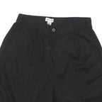 VAN HEUSEN Womens Black Casual Shorts M W30 Cotton Blend Comfortable Stylish