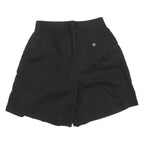 VAN HEUSEN Womens Black Casual Shorts M W30 Cotton Blend Comfortable Stylish