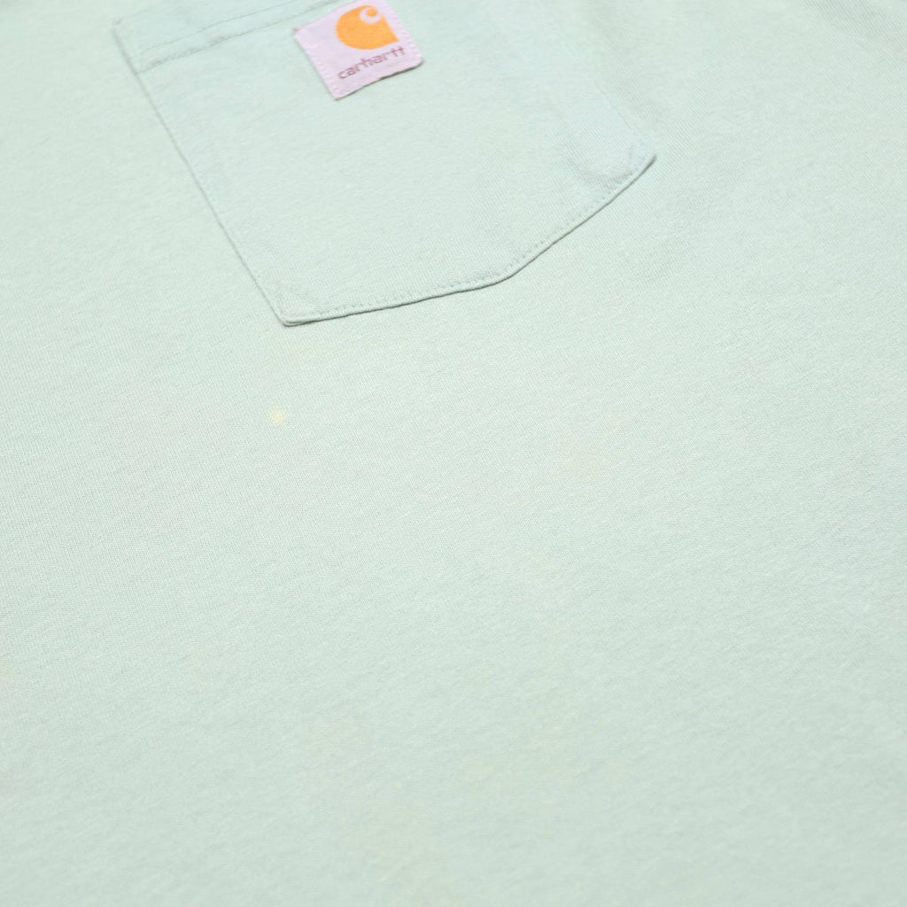 CARHARTT Mens Green Pocket T-Shirt XL Short Sleeve Crew Neck Cotton Casual
