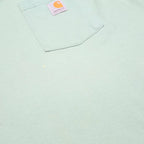 CARHARTT Mens Green Pocket T-Shirt XL Short Sleeve Crew Neck Cotton Casual