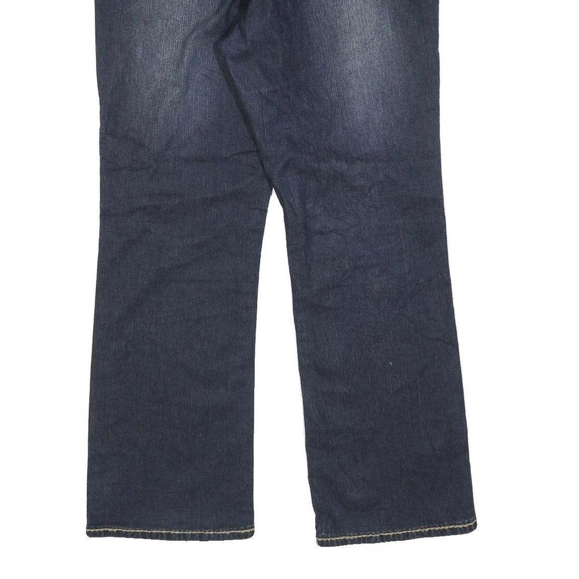 ANGELS Womens Regular Fit Blue Denim Jeans W32 L28 Contrast Stitching