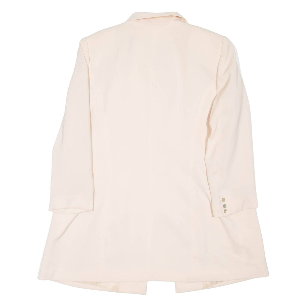 ANABIOSE Womens Blazer Jacket Cream L