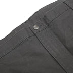 DICKIES Mens Relaxed Black Cotton Blend Workwear Trousers W42 L30 Zip Closure