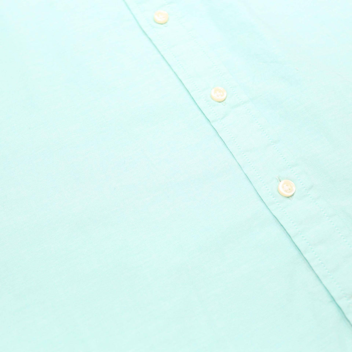 TOMMY HILFIGER Mens Light Green Shirt 2XL Casual Short Sleeve Cotton