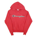 CHAMPION REVERSE WEAVE Mens Red Hoodie S Cotton Blend Pullover Casual