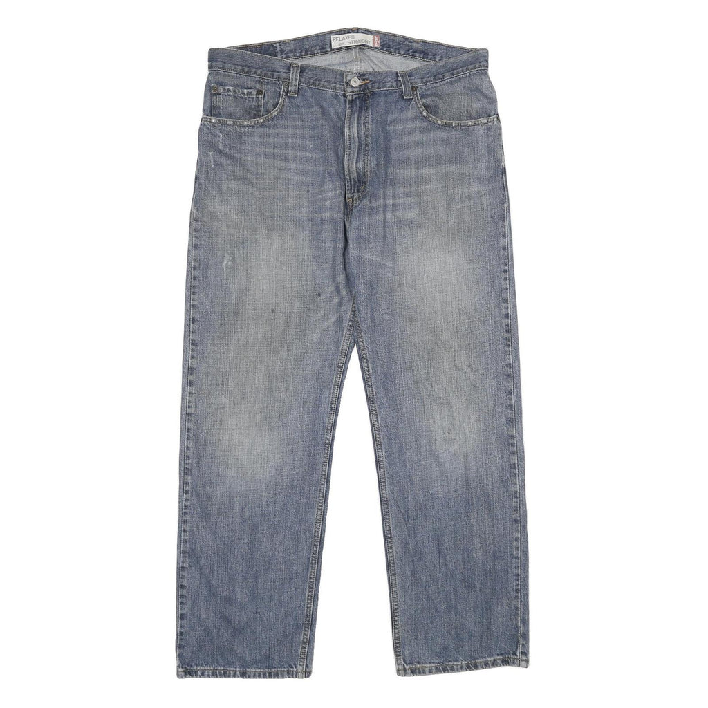 LEVI'S 559 STRAIGHT Mens Jeans Blue Relaxed Straight Denim Medium W38 L32