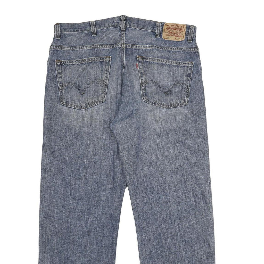 LEVI'S 559 STRAIGHT Mens Jeans Blue Relaxed Straight Denim Medium W38 L32