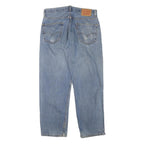 LEVI'S Mens Jeans Blue Regular Straight Denim Light W32 L28 Classic Fit Zip