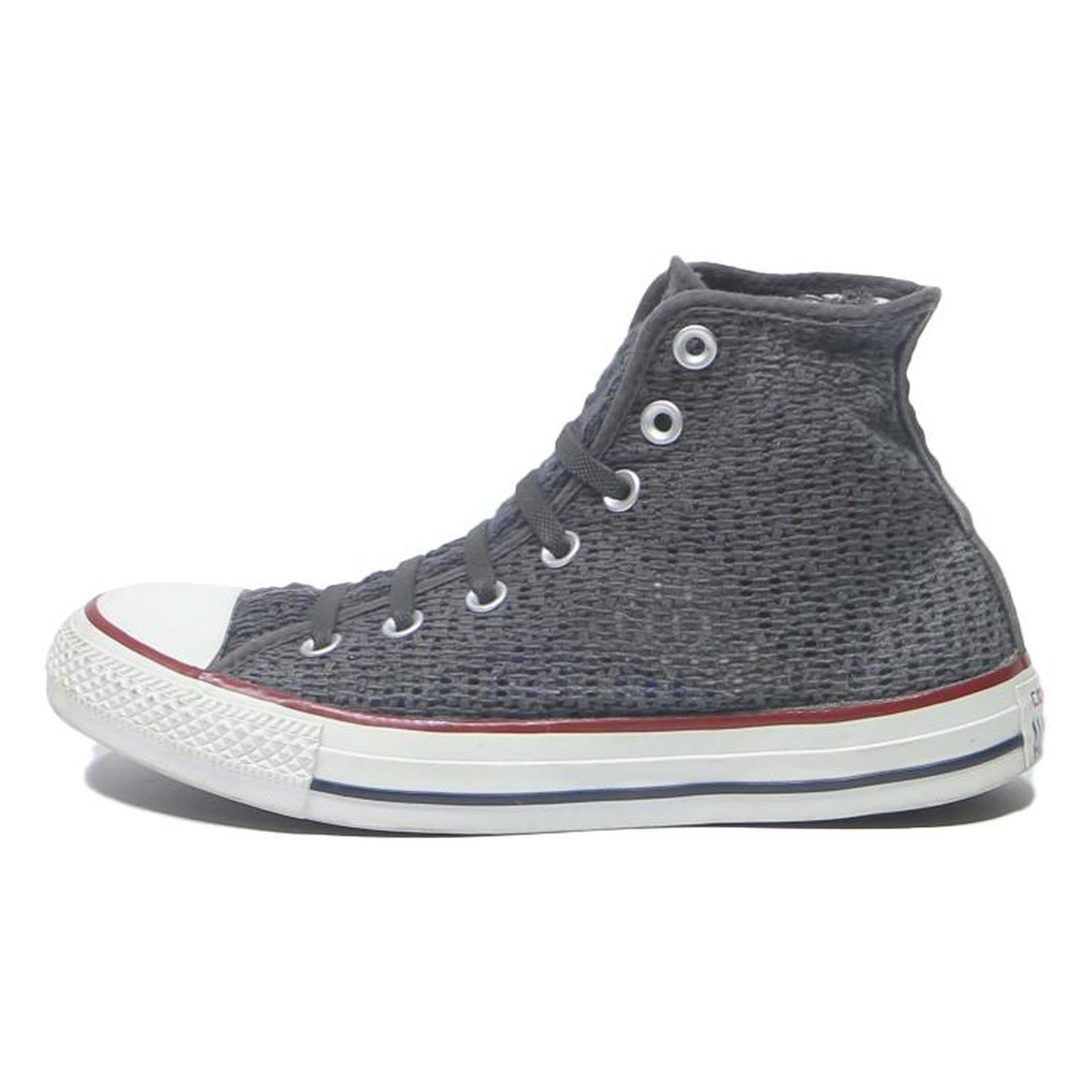 CONVERSE Chuck Taylor All Star Womens High Top Trainers Grey Cotton Blend UK 5.5