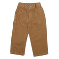 CARHARTT Boys Cotton Brown Regular Straight Trousers W8 L12 Durable Workwear