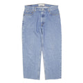 LEVI'S 550 Straight Mens Jeans Blue Regular Straight Denim Light W34 L39 Relaxed