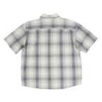 CARHARTT Mens Grey & Cream Check Shirt L Casual Workwear Button Front Pocket