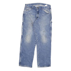 DICKIES Mens Regular Blue Denim Jeans W34 L30 Classic Cotton Blend Zip Casual