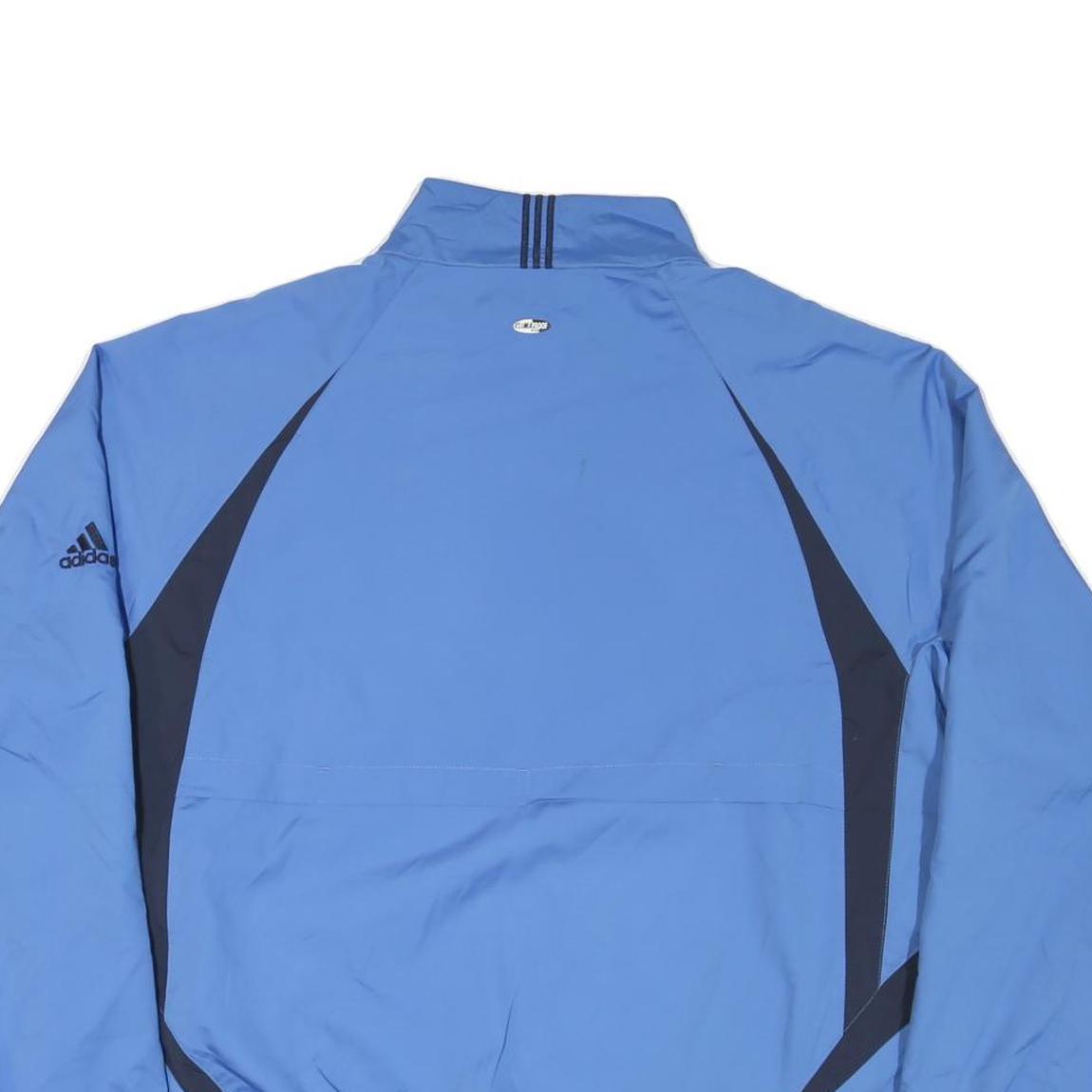 ADIDAS Mens Blue & Navy U.S. Open Golf Jacket XL Polyester Blend Zip Sportswear