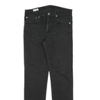 LEVI'S 511 BIG E Mens Jeans Black Slim Skinny Denim Medium W32 L32 Classic Zip