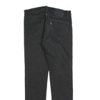LEVI'S 511 BIG E Mens Jeans Black Slim Skinny Denim Medium W32 L32 Classic Zip