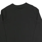 PUMA Mens Black Cotton Blend Crew Neck M Sportswear Sweatshirt Pullover